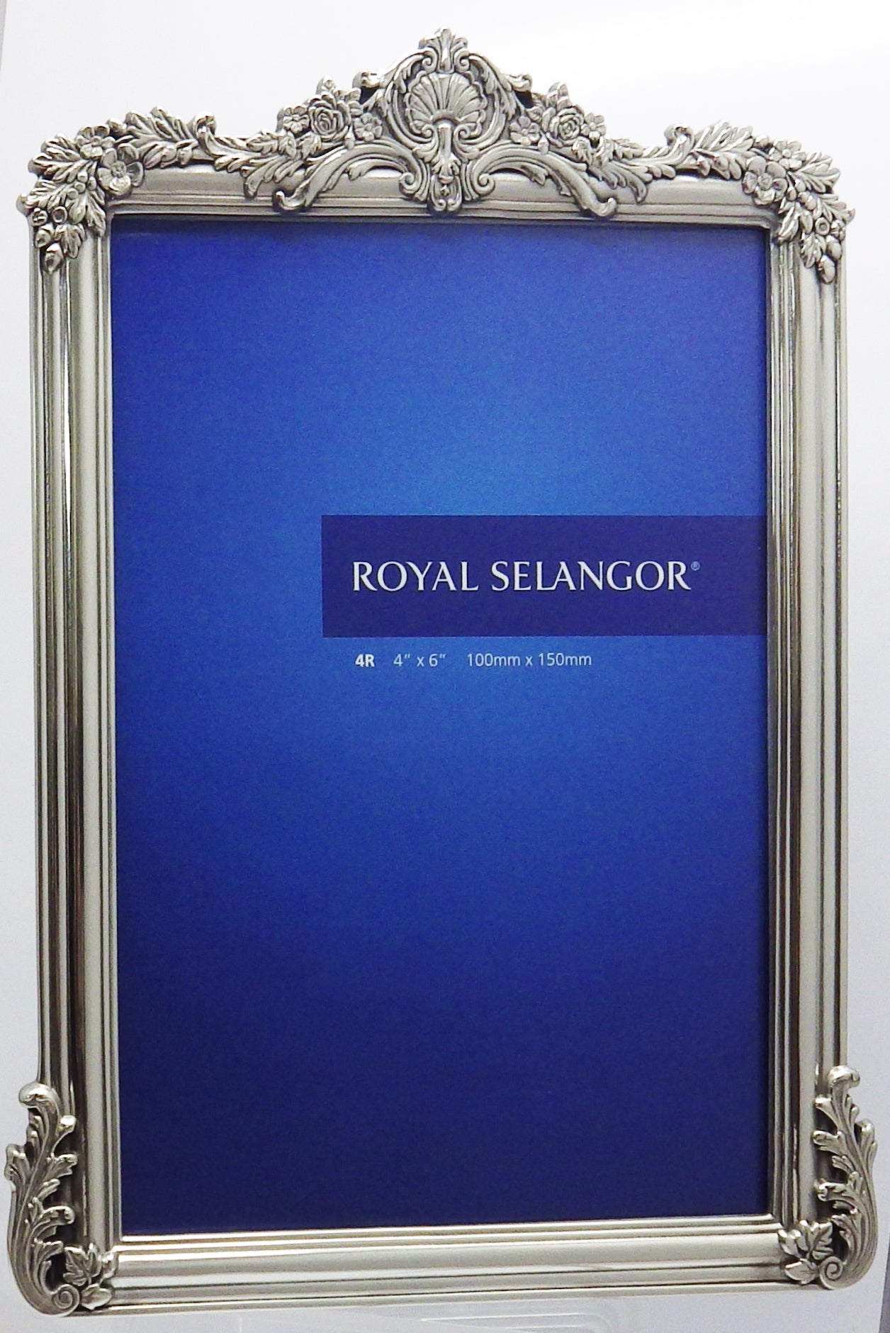 Royal Selangor Pewter 4x6 (100mm x 150mm) Photo Frame Ref 013587R