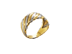 18ct Yellow Gold & Platinum Ring