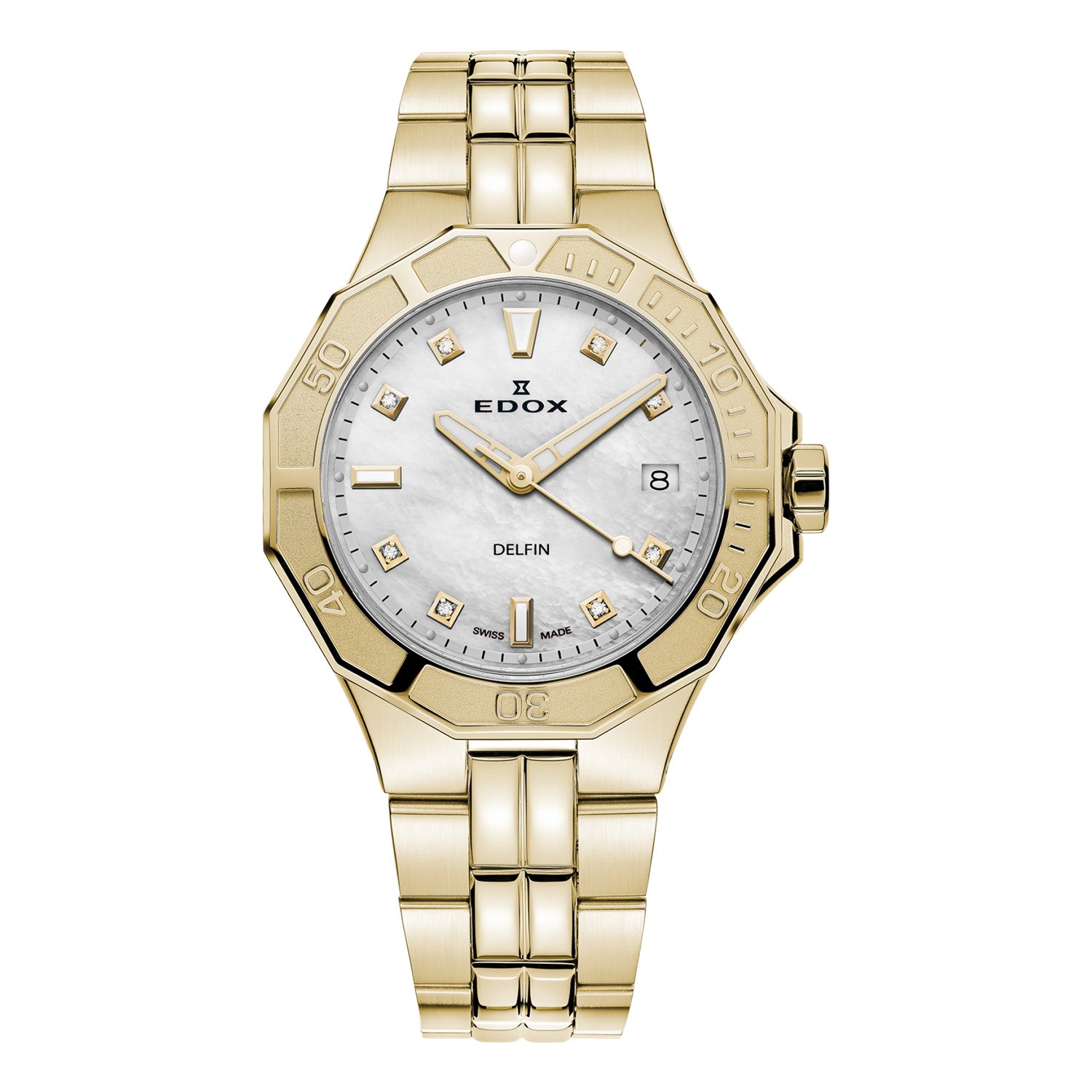 EDOX DELFIN The Original Diver Date Lady Watch