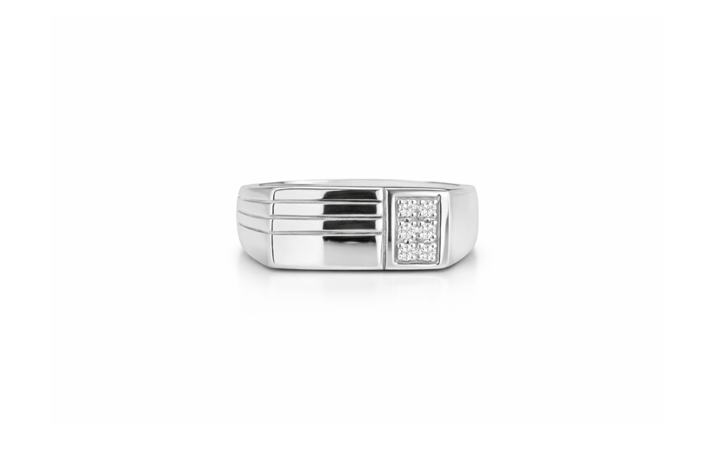 Sterling Silver & Cubic Zirconia Ring