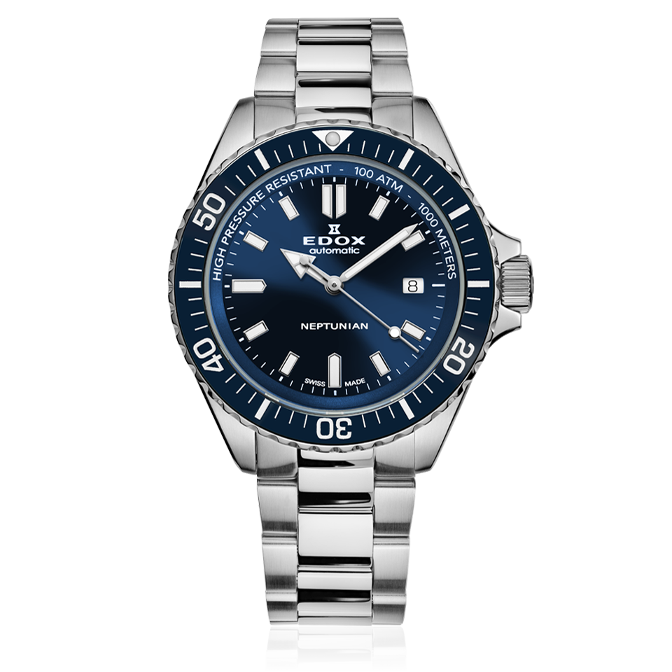 EDOX Neptunian Skydiver Automatic Mens Watch