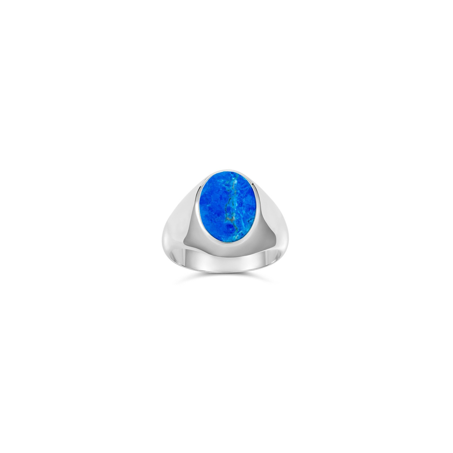 Sterling Silver & Lapis Ring