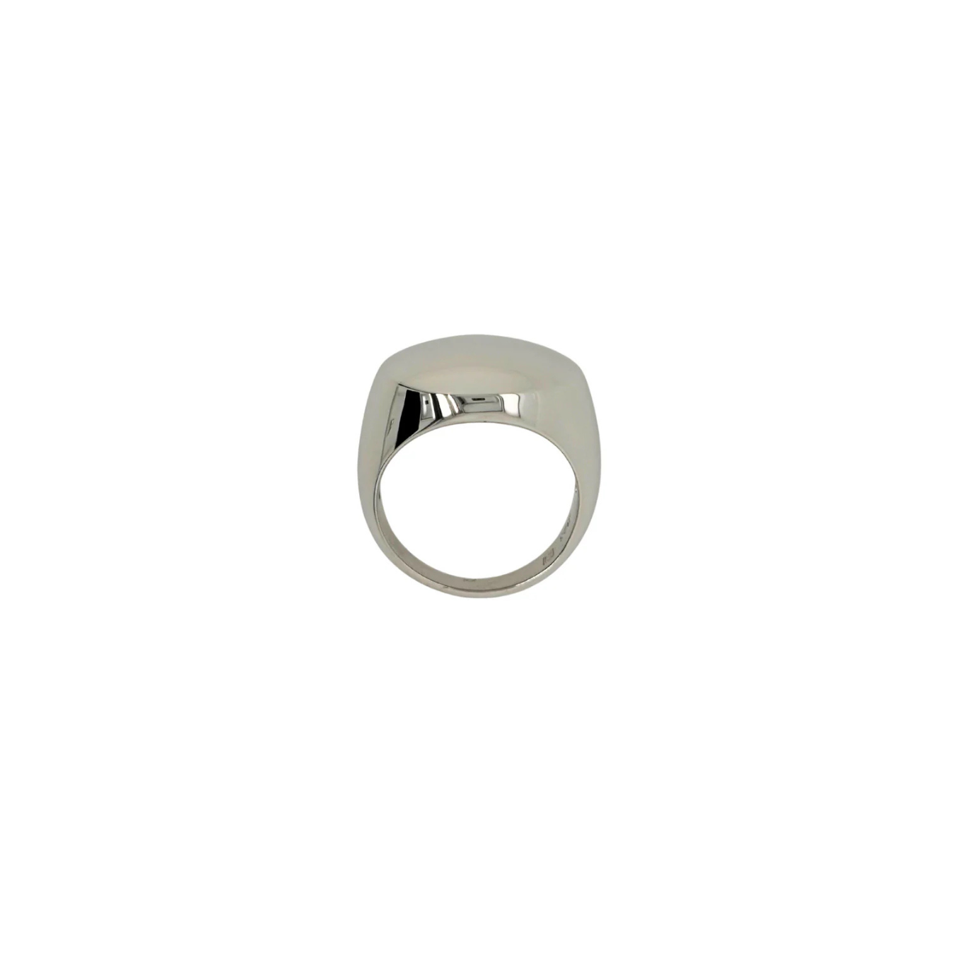 Sterling Silver Oval Signet Ring