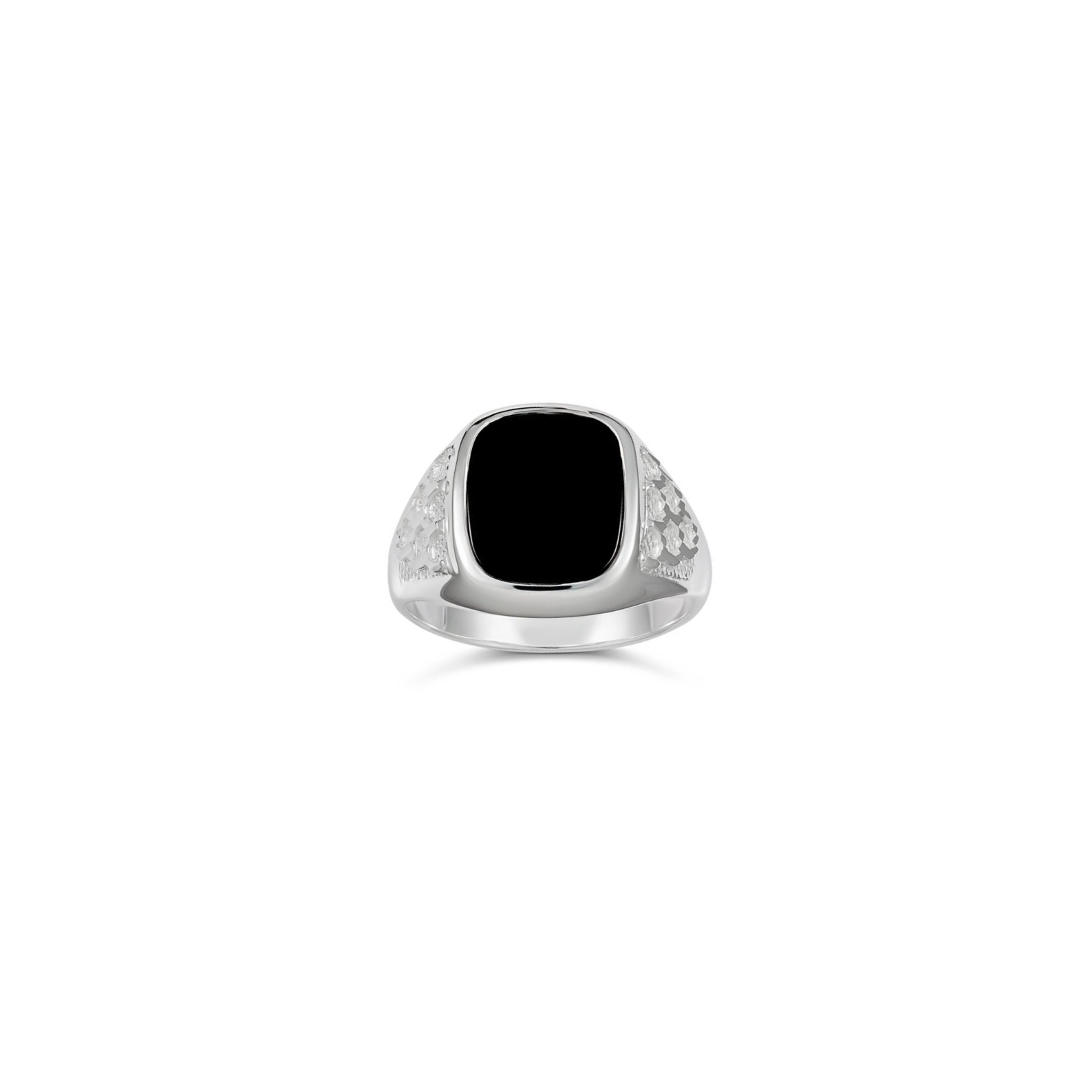 Sterling Silver & Onyx Ring