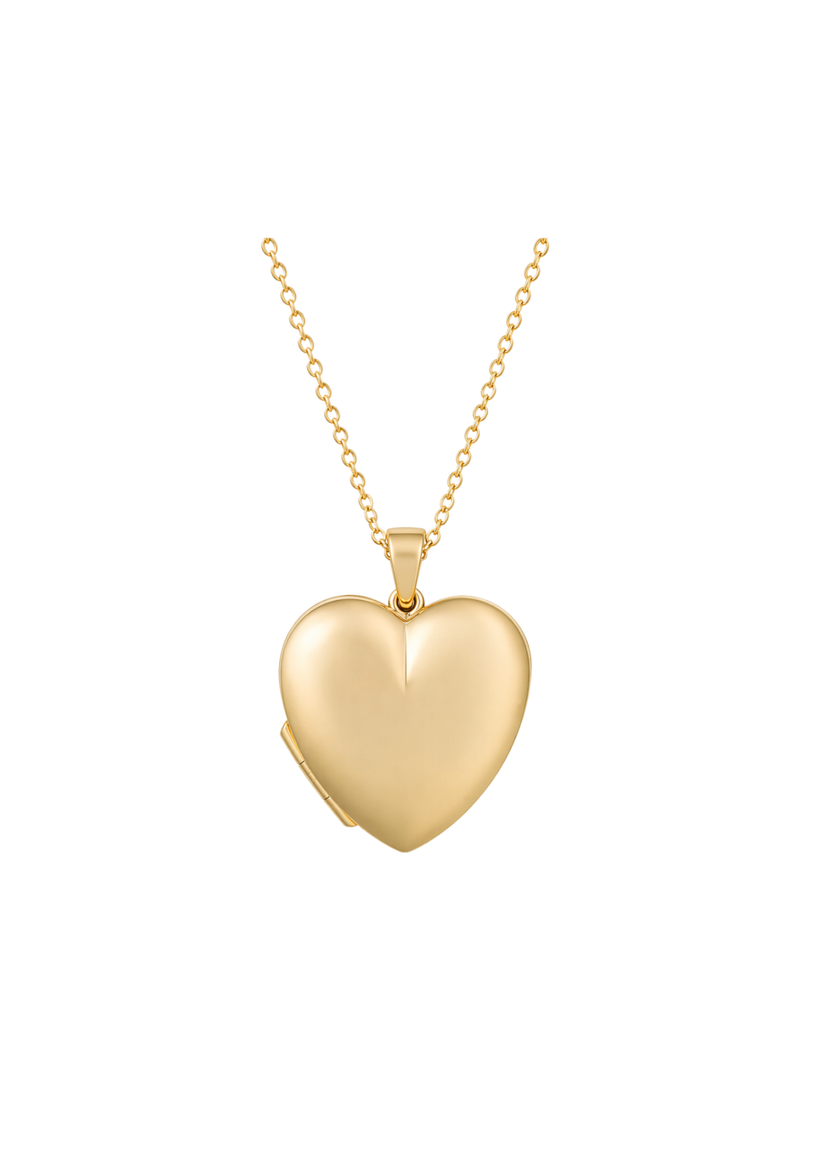 Yellow Gold Heart Shaped Locket