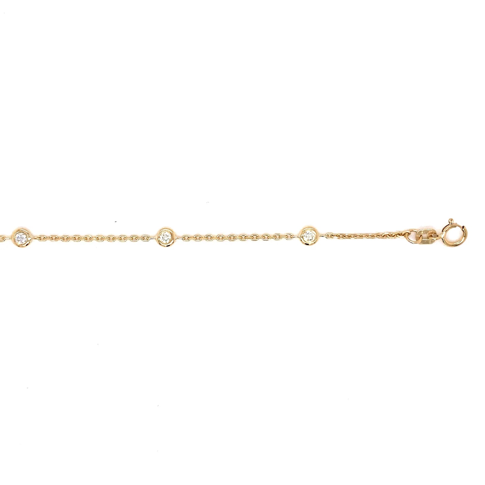 Yellow Gold Diamond Bracelet