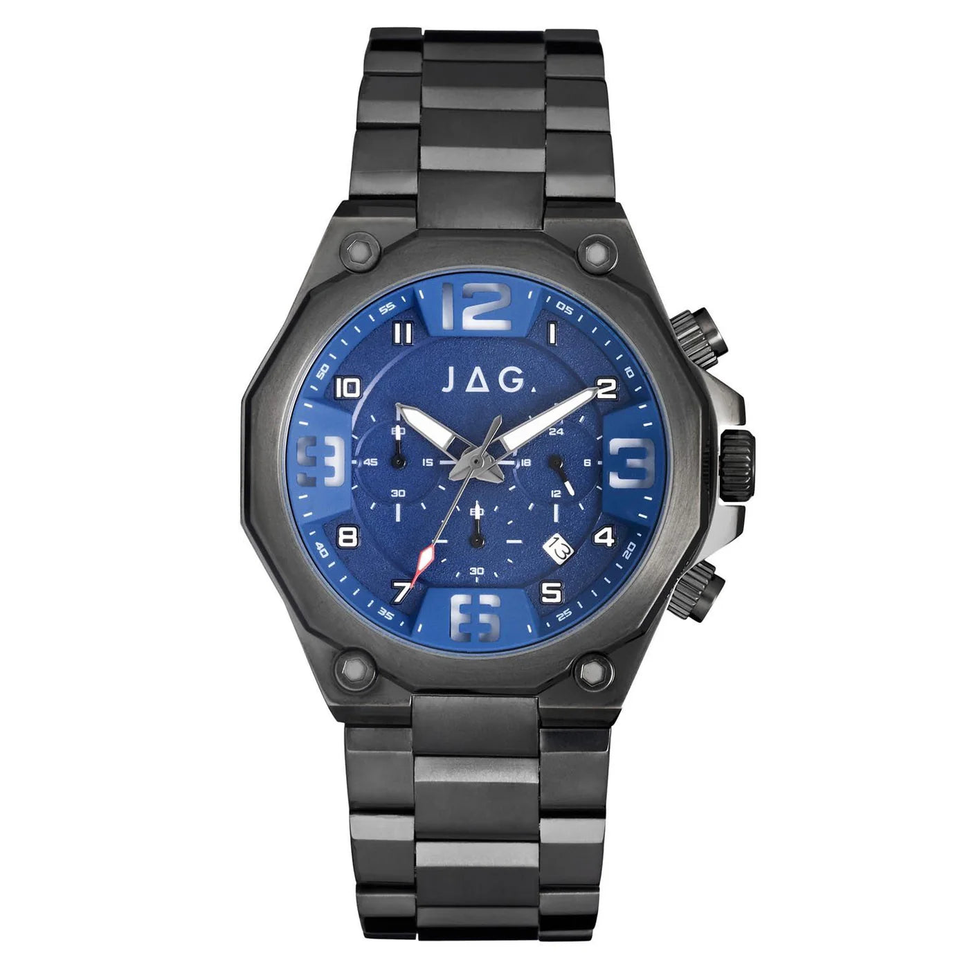JAG Baxter Blue Dial Chronograph Wrist Watch