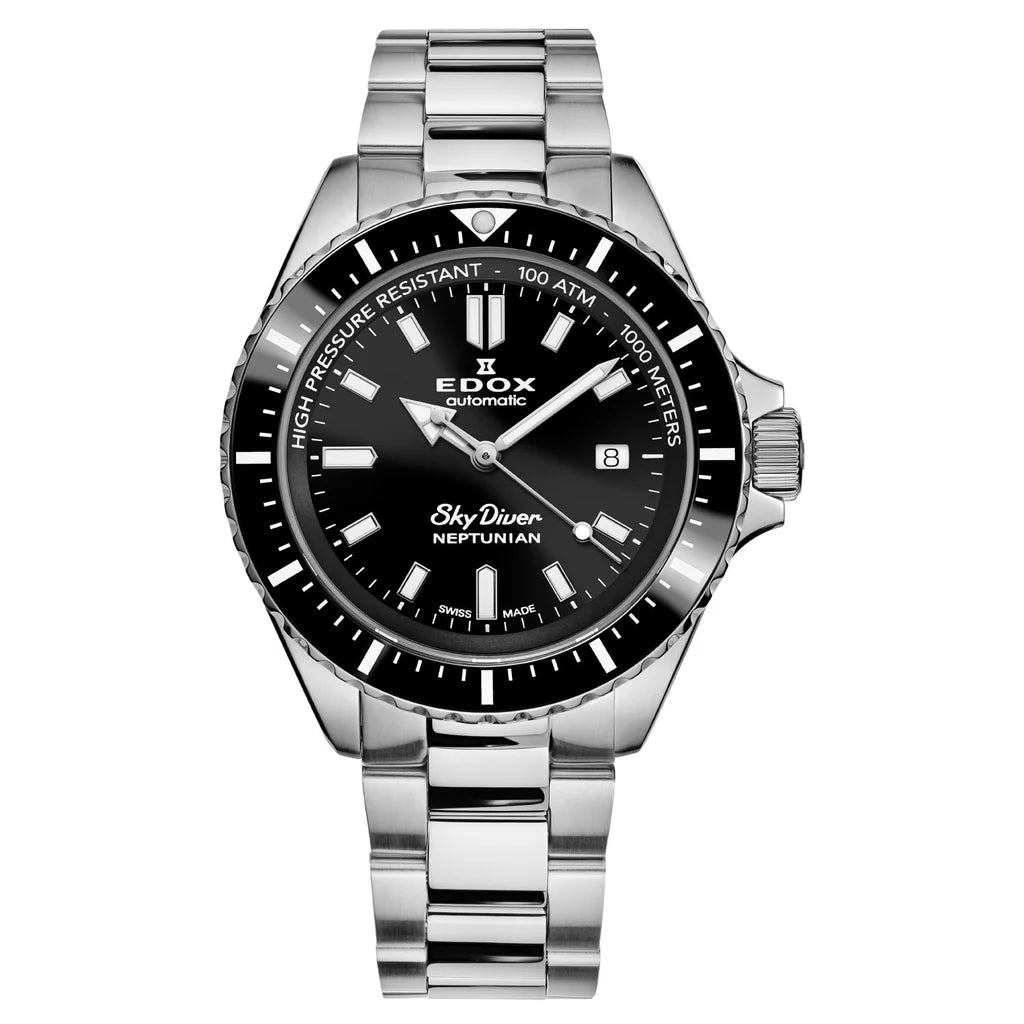 EDOX Neptunian Skydiver Automatic Mens Watch
