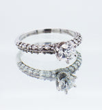 18ct White Gold 1.14 carat Diamond Engagement Ring