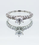 18ct White Gold 1.14 carat Diamond Engagement Ring