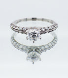 18ct White Gold 1.14 carat Diamond Engagement Ring