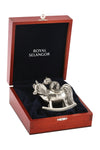 Royal Selangor Pewter Teddy & Horse Trinket Box Ref 016522RG