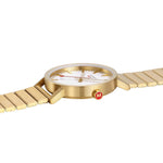 Mondaine Official Classic 40mm Golden Stainless Steel watch