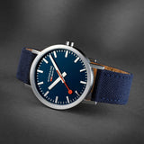Mondaine Official Swiss Railways Classic Deep Blue 40mm Watch
