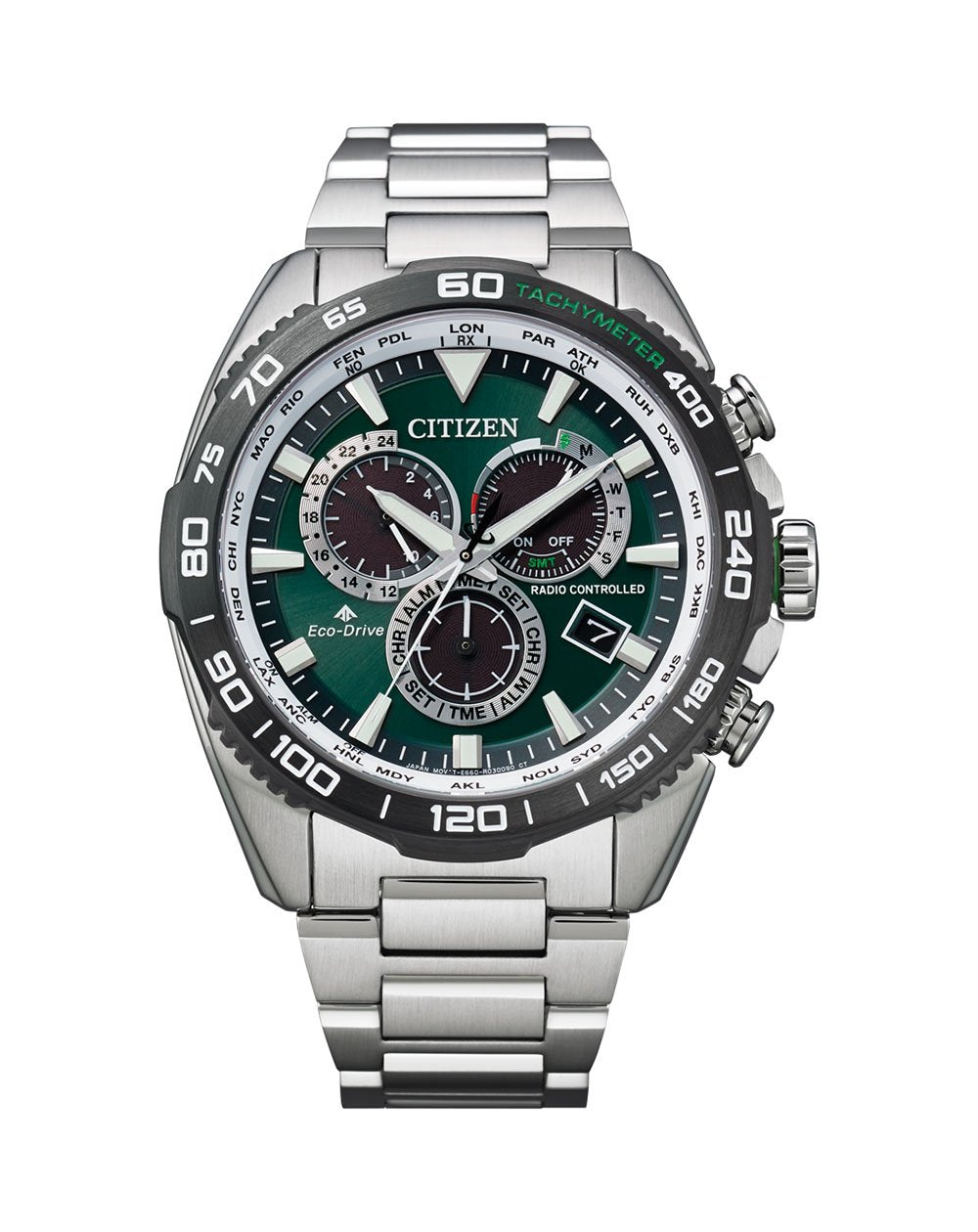 Citizen Men's Eco-Drives Chronograph Watch CB5034-91W